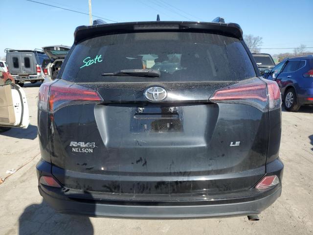 2T3ZFREV3JW486251 - 2018 TOYOTA RAV4 LE BLACK photo 6