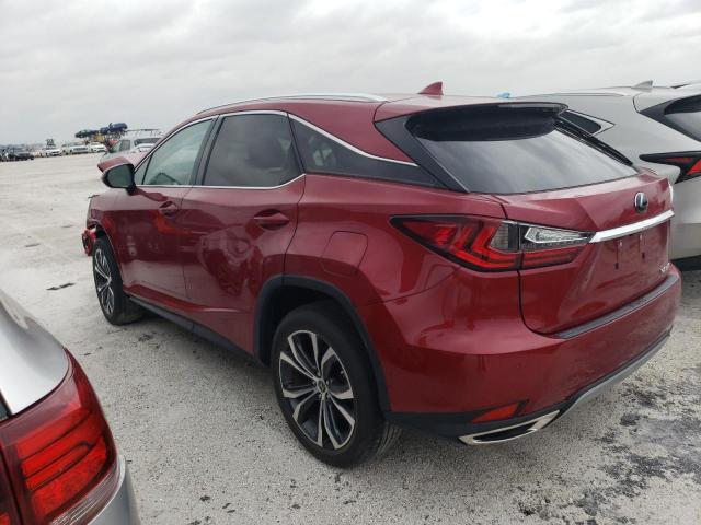 2T2HZMAAXMC192249 - 2021 LEXUS RX 350 RED photo 2