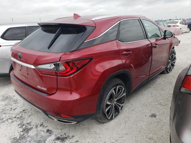 2T2HZMAAXMC192249 - 2021 LEXUS RX 350 RED photo 3