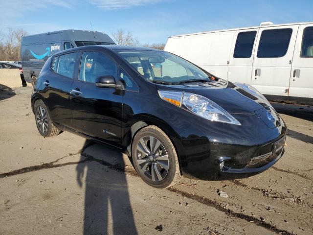 1N4AZ0CP5FC328479 - 2015 NISSAN LEAF S BLACK photo 4