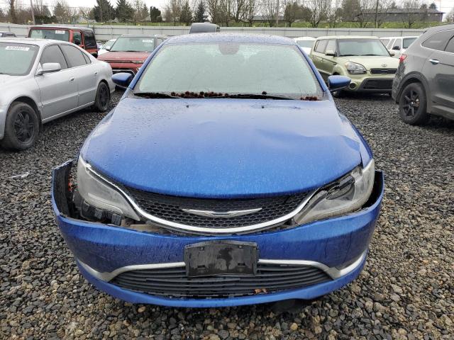 1C3CCCAB7FN644682 - 2015 CHRYSLER 200 LIMITED BLUE photo 5