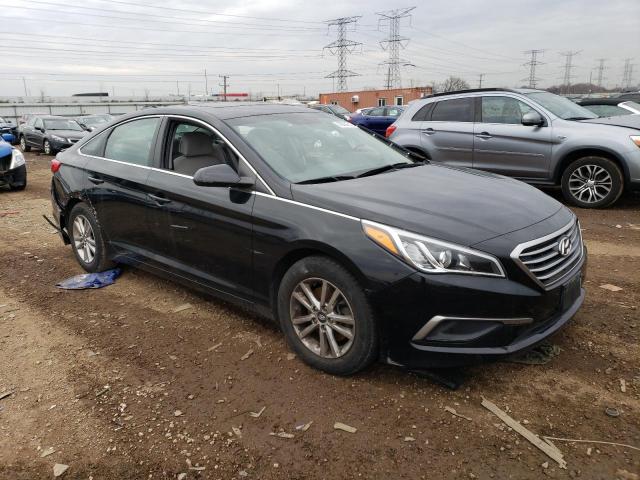 5NPE24AF5GH341434 - 2016 HYUNDAI SONATA SE BLACK photo 4