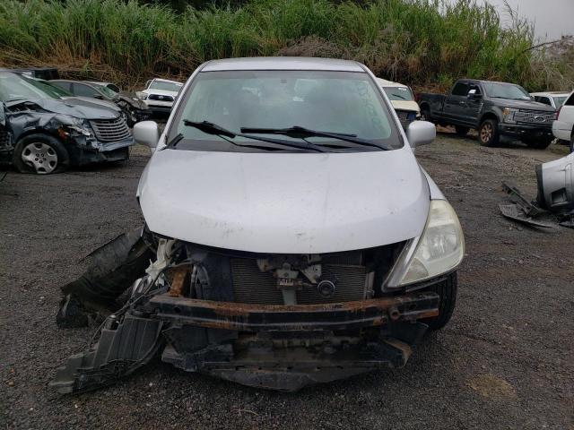 3N1BC13E28L422303 - 2008 NISSAN VERSA S SILVER photo 5