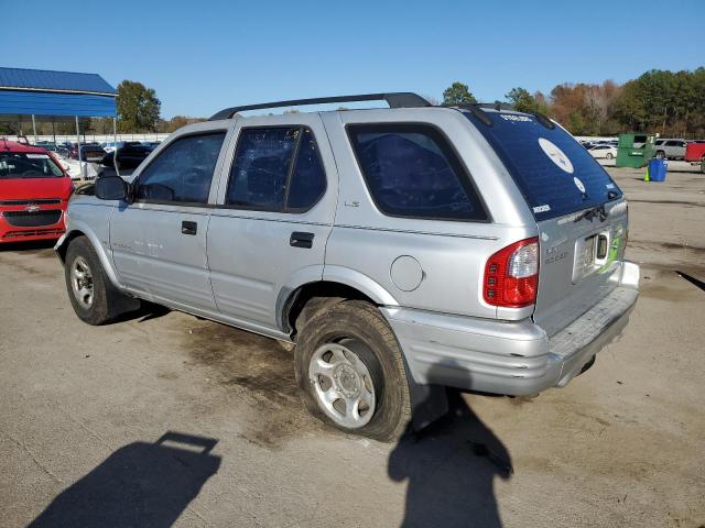 4S2CK58WXY4318990 - 2000 ISUZU RODEO S GRAY photo 2