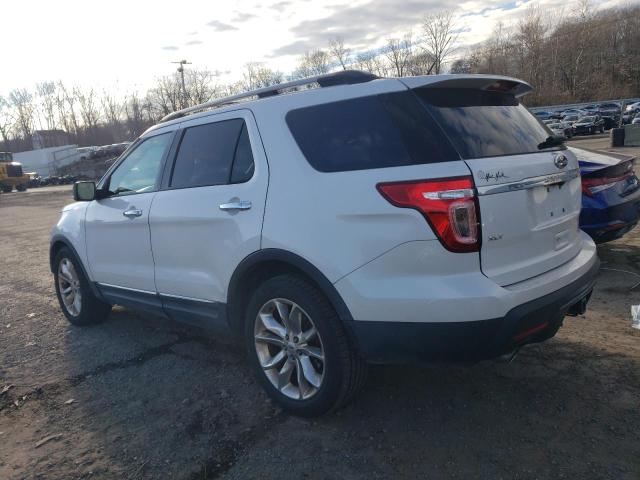 1FM5K7D81FGA02621 - 2015 FORD EXPLORER XLT WHITE photo 2