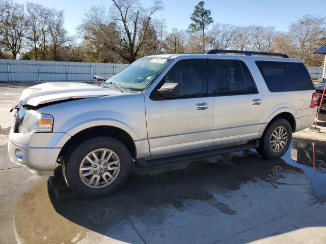 1FMJK1H50EEF59526 - 2014 FORD EXPEDITION EL XLT SILVER photo 1