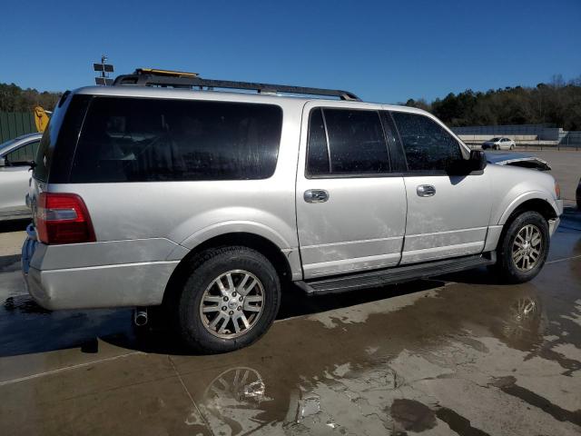 1FMJK1H50EEF59526 - 2014 FORD EXPEDITION EL XLT SILVER photo 3