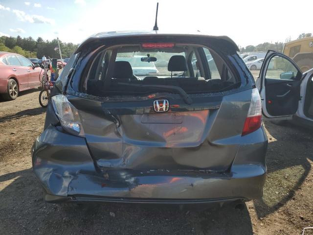 JHMGE8H56CC026232 - 2012 HONDA FIT SPORT GRAY photo 6