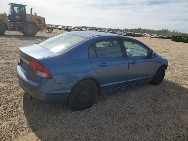 19XFA1F51BE045524 - 2011 HONDA CIVIC LX BLUE photo 3