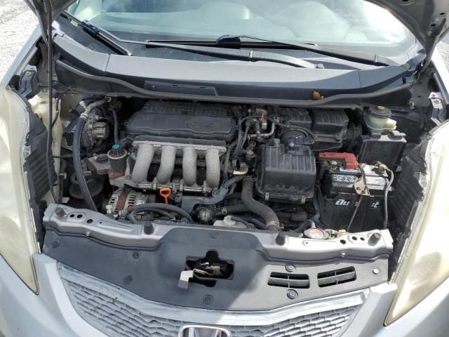 JHMGE88479S010689 - 2009 HONDA FIT SPORT SILVER photo 12