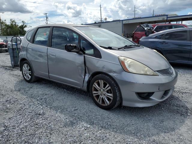 JHMGE88479S010689 - 2009 HONDA FIT SPORT SILVER photo 4