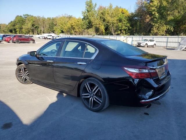 1HGCR2F56GA070853 - 2016 HONDA ACCORD SPORT Schwarz Foto 2