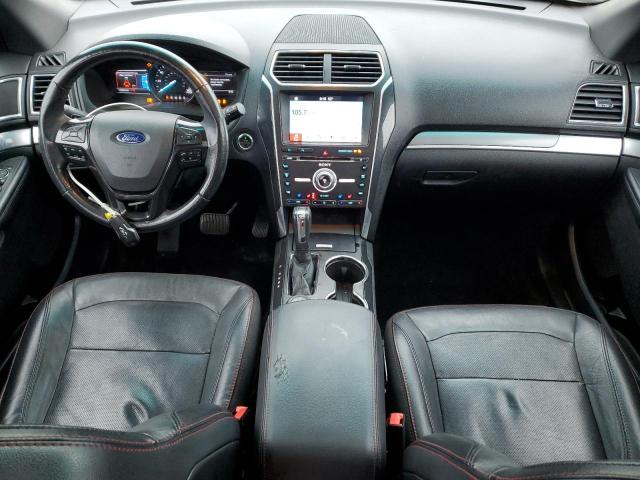 1FM5K8GT6HGB05624 - 2017 FORD EXPLORER SPORT ნაცრისფერი ფოტო 8