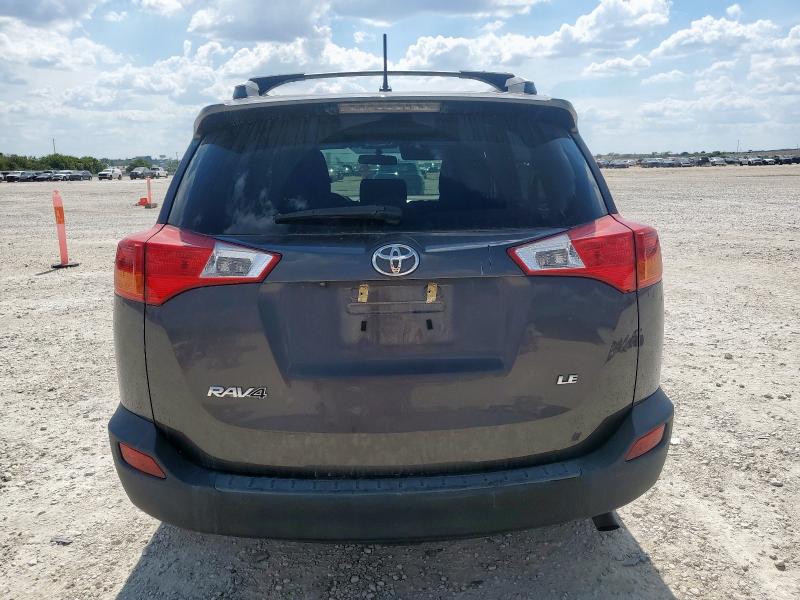 2T3ZFREV2DW046042 - 2013 TOYOTA RAV4 LE CHARCOAL photo 6