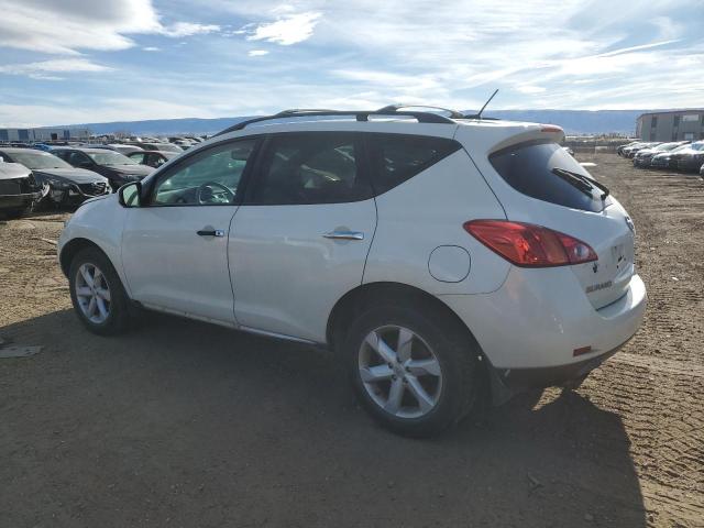 JN8AZ18U79W024737 - 2009 NISSAN MURANO S WHITE photo 2