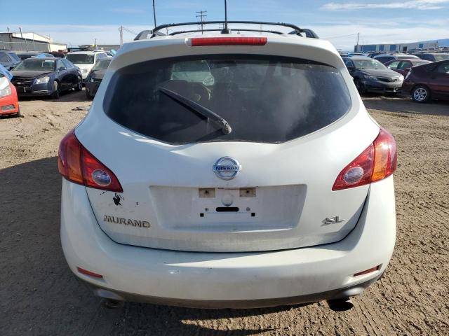 JN8AZ18U79W024737 - 2009 NISSAN MURANO S WHITE photo 6