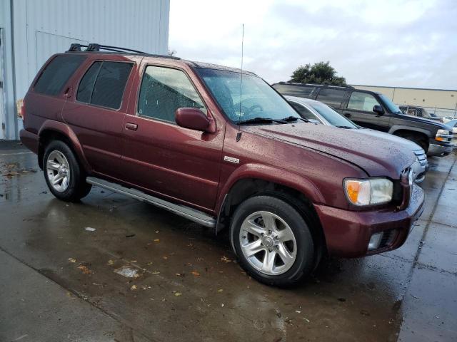 JN8DR09Y14W905161 - 2004 NISSAN PATHFINDER LE BURGUNDY photo 4
