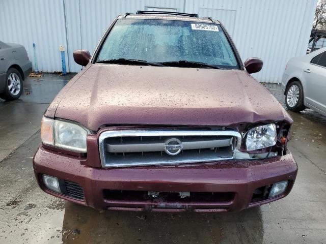 JN8DR09Y14W905161 - 2004 NISSAN PATHFINDER LE BURGUNDY photo 5