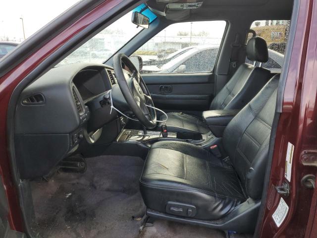 JN8DR09Y14W905161 - 2004 NISSAN PATHFINDER LE BURGUNDY photo 7