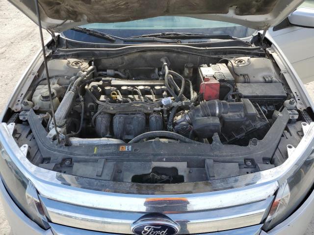 3FAHP0HA0AR349601 - 2010 FORD FUSION SE SILVER photo 11