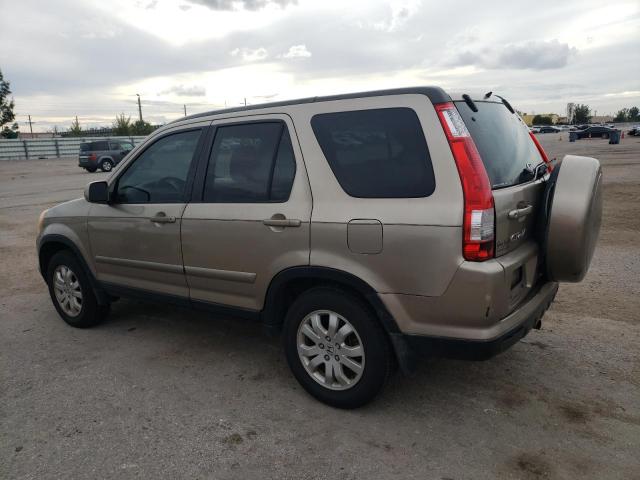 SHSRD78956U417883 - 2006 HONDA CR-V SE TAN photo 2