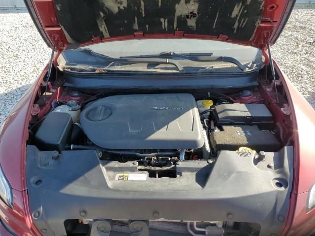 1C4PJMCS9EW204039 - 2014 JEEP CHEROKEE LATITUDE წითელი ფოტო 12