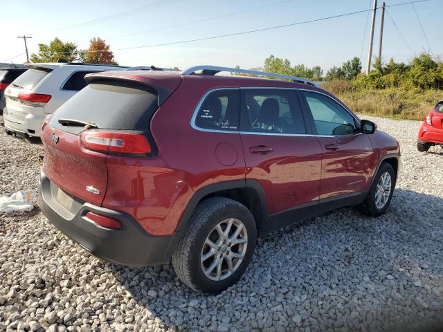 1C4PJMCS9EW204039 - 2014 JEEP CHEROKEE LATITUDE წითელი ფოტო 3