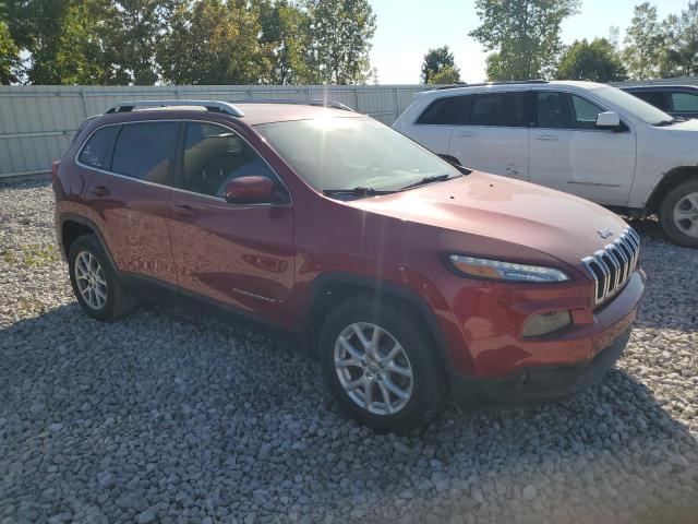 1C4PJMCS9EW204039 - 2014 JEEP CHEROKEE LATITUDE წითელი ფოტო 4