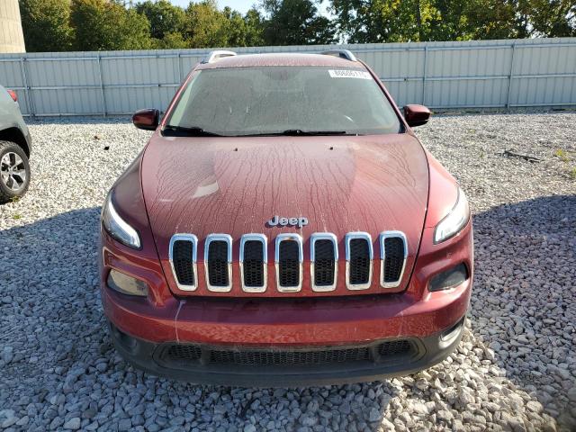 1C4PJMCS9EW204039 - 2014 JEEP CHEROKEE LATITUDE წითელი ფოტო 5