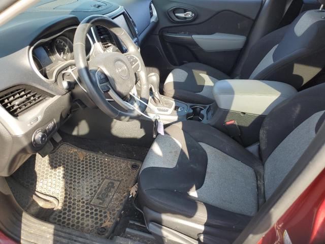 1C4PJMCS9EW204039 - 2014 JEEP CHEROKEE LATITUDE წითელი ფოტო 7