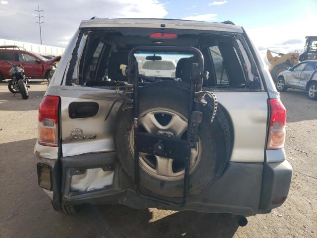 JTEGH20V910025748 - 2001 TOYOTA RAV4 SILVER photo 6