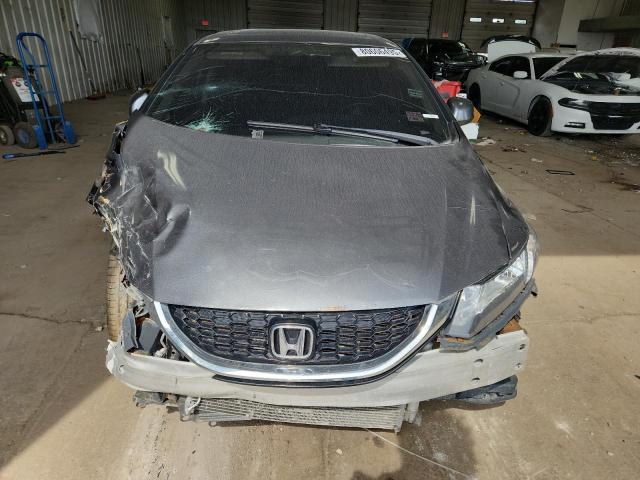 19XFB2F83DE256451 - 2013 HONDA CIVIC EX GRAY photo 5