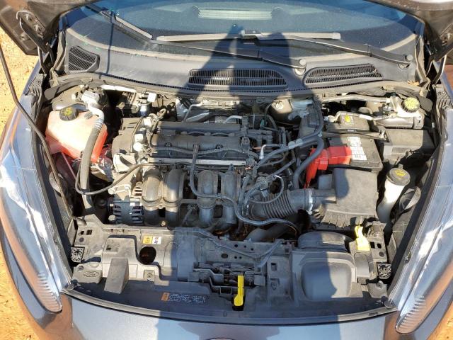 3FADP4BJ7HM156786 - 2017 FORD FIESTA SE GRAY photo 11