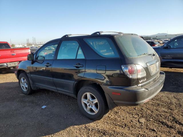 JTJHF10UX10202756 - 2001 LEXUS RX 300 BLACK photo 2