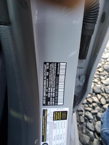 W1KAF4HB1SR278202 - 2025 MERCEDES-BENZ C 300 4MATIC GRAY photo 12