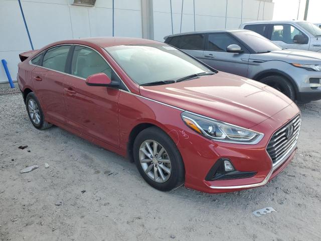 5NPE24AF7KH740712 - 2019 HYUNDAI SONATA SE RED photo 4