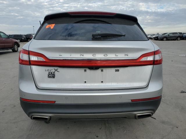 2LMTJ6JR9GBL80605 - 2016 LINCOLN MKX PREMIERE SILVER photo 6