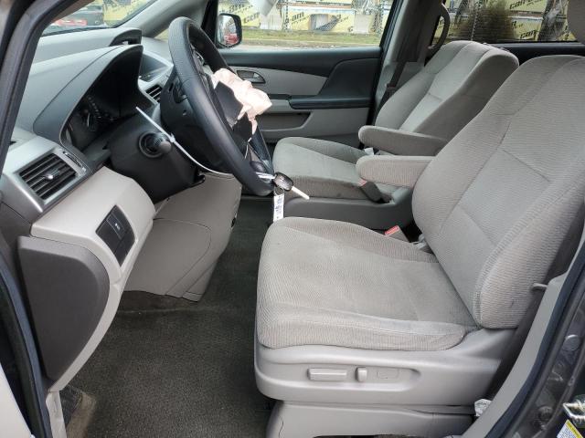 5FNRL5H21DB030715 - 2013 HONDA ODYSSEY LX GRAY photo 7