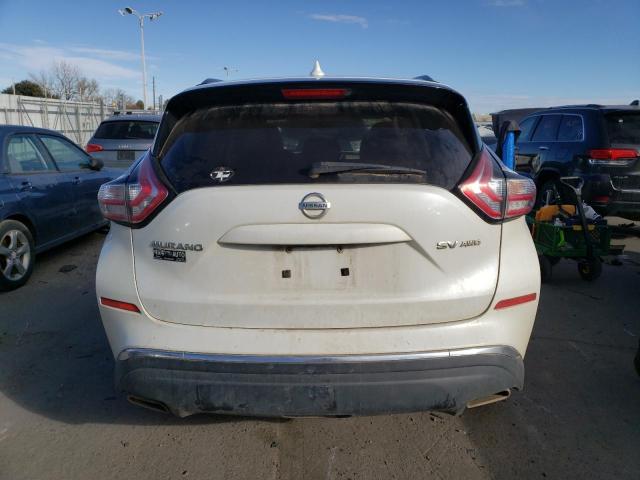 5N1AZ2MH6HN119607 - 2017 NISSAN MURANO S WHITE photo 6