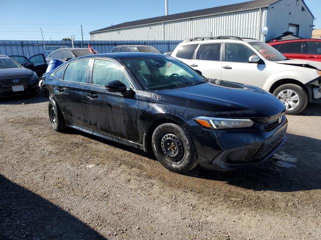 2HGFE2F37NH122447 - 2022 HONDA CIVIC EX BLACK photo 4