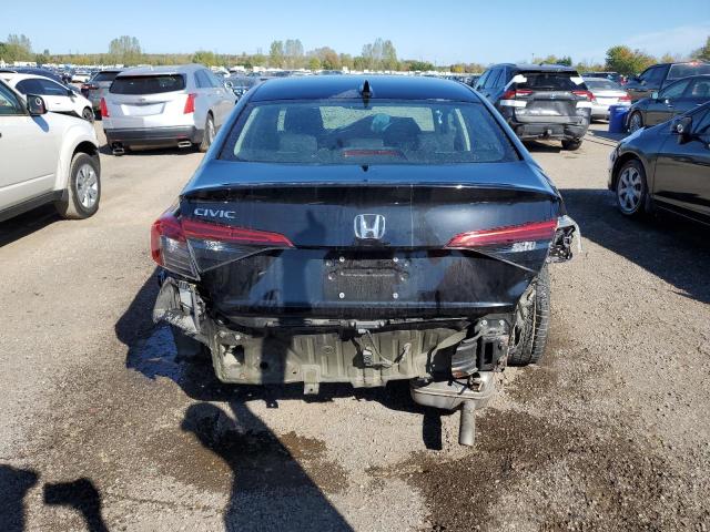 2HGFE2F37NH122447 - 2022 HONDA CIVIC EX BLACK photo 6
