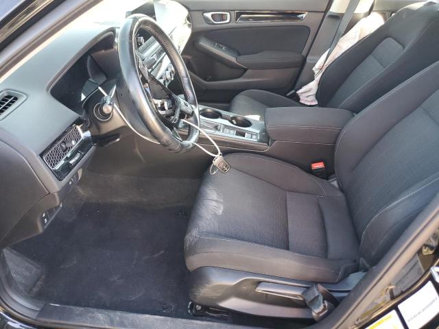 2HGFE2F37NH122447 - 2022 HONDA CIVIC EX BLACK photo 7