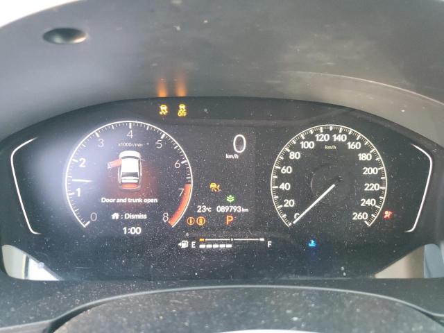 2HGFE2F37NH122447 - 2022 HONDA CIVIC EX BLACK photo 9