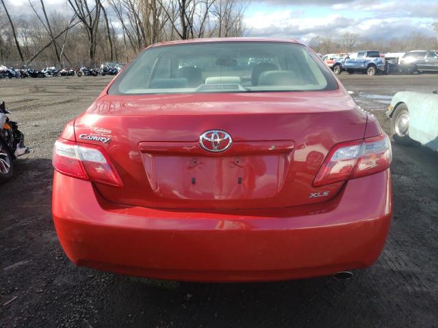 4T1BE46K09U352989 - 2009 TOYOTA CAMRY BASE RED photo 6