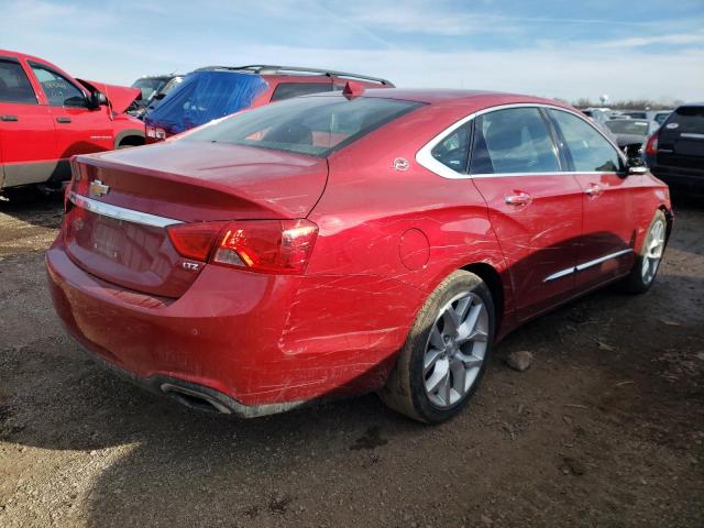 2G1155S36E9106212 - 2014 CHEVROLET IMPALA LTZ RED photo 3