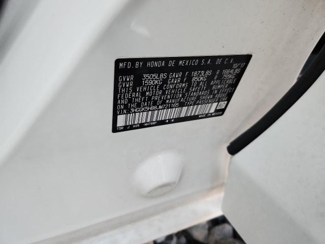 3HGGK5H88JM721165 - 2018 HONDA FIT EX Beyaz fotoğraf 13