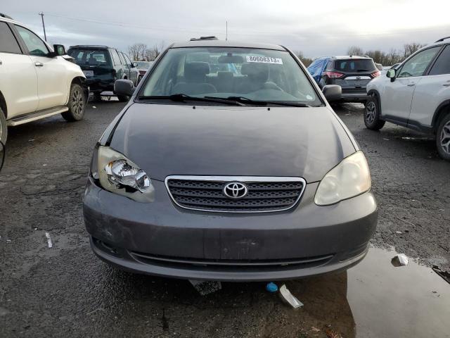 1NXBR32E18Z042671 - 2008 TOYOTA COROLLA CE GRAY photo 5