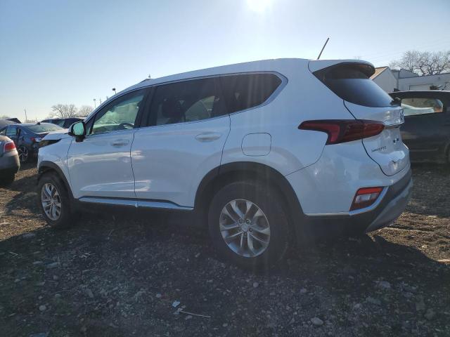 5NMS2CAD1KH130555 - 2019 HYUNDAI SANTA FE SE WHITE photo 2