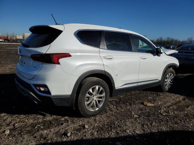 5NMS2CAD1KH130555 - 2019 HYUNDAI SANTA FE SE WHITE photo 3