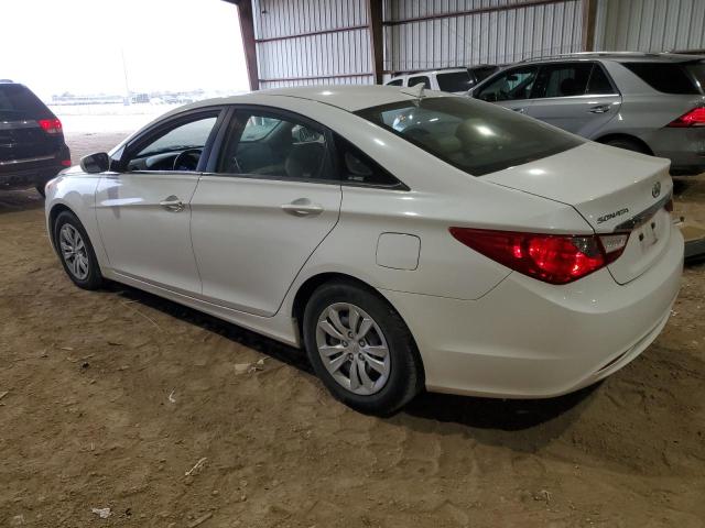 5NPEB4AC1BH244018 - 2011 HYUNDAI SONATA GLS WHITE photo 2